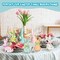 6 Pcs Easter Bunny Wooden Signs Bunny Decor Easter Tabletop Decor Rabbit Shape Table Sign